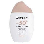 Тонуючий сонцезахисний флюїд Averac Sun Fluid SPF 50+ With Color Ultra Light 50 мл - Фото