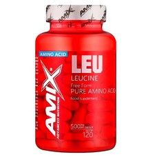 Амінокислота Amix L-Leucine Pure 1000 мг 120 капсул - Фото