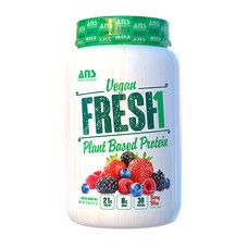 Веганский протеин Ягодный Микс ANS Performance Fresh  907г - Фото