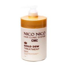 Маска для волос с экстрактом золота NICO NICO Gold Dew Treatment 1000 мл - Фото