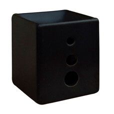Аромалампа Куб чорна - Фото
