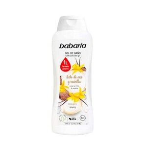 Гель для ванны и душа Кокосовое масло и Ваниль Babaria (Бабария) 1000 мл