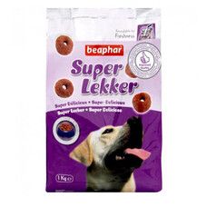 Супер Лэккер деликатесный корм для собак 1 кг - Фото