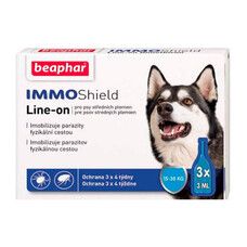 Краплі антипаразитарні з диметиконом (IMMO SHIELD) для собак 15-30 кг (3 піпетки)  - Фото