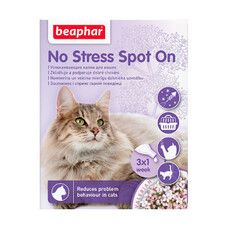 Антистрес краплі для котів (NO STRESS SPOT ON CAT) 3 піпетки - Фото