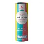 Натуральный дезодорант стик Ben&Anna Кокосовий Рай в эко упаковке 40 г - Фото