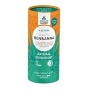 Натуральный дезодорант стик Ben&Anna Aloe Vera в эко упаковке 40 г Натуральный дезодорант стик Ben&Anna Aloe Vera в эко упаковке 40 г - Фото