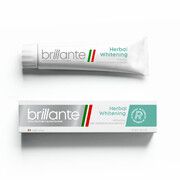 Зубна паста Brillante Herbal Whitening відбілююча антибактеріальна 75 мл - Фото