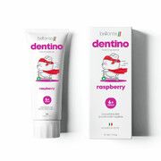 Зубна паста-гель Brillante dentino Raspberry Junior (від 6 років) 50 мл - Фото