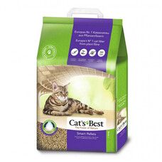 Наполнитель для кошачьего туалета Cat's Best Smart Pellets Древесный 10 кг (20 л) - Фото