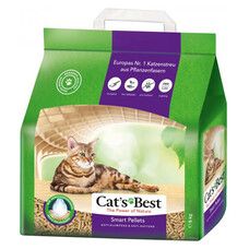 Наполнитель для кошачьего туалета Cat's Best Smart Pellets Древесный 5 кг (10 л) - Фото