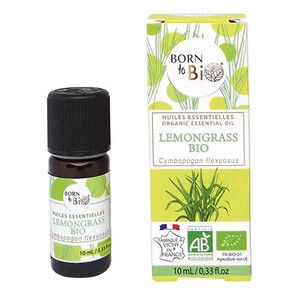 Органическое эфирное масло Лемонграсс Born to Bio 10 мл