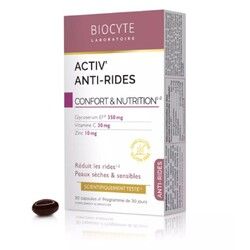 Biocyte Activ Anti Rides Формула с керамидами для уменьшения морщин капсулы №30