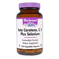 Бета-Каротин, витамины C, Е+Селен 120 капсул - Фото