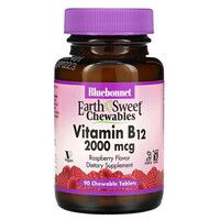 Витамин В12 2000мкг EarthSweet ® со вкусом малины жевательные таблетки №90