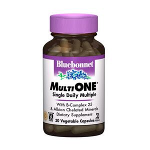 Мультивітаміни з залізом MultiONE 30 гелевих капсул 