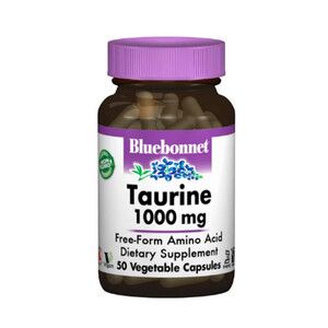 Таурин 1000 мг Bluebonnet Nutrition 50 гелевих капсул Таурин 1000 мг Bluebonnet Nutrition 50 гелевих капсул