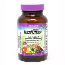 Супер Мультивитамины без Железа Bluebonnet Nutrition 45 капсул - Фото