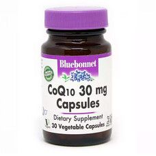 Коэнзим Q10 30 мг Bluebonnet Nutrition 30 вегетарианских капсул - Фото