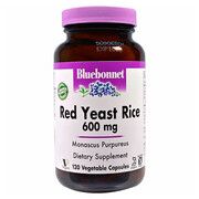 Красный Дрожжевой Рис 600 мг Bluebonnet Nutrition 120 капсул - Фото