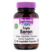 Тройной бор 3 мг Bluebonnet Nutrition 90 вегетарианских капсул - Фото