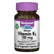 Вітамін К2 100 мкг Bluebonnet Nutrition 50 гелевих капсул - Фото