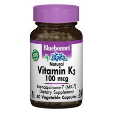 Витамин К2 100мкг Bluebonnet Nutrition 50 гелевых капсул - Фото