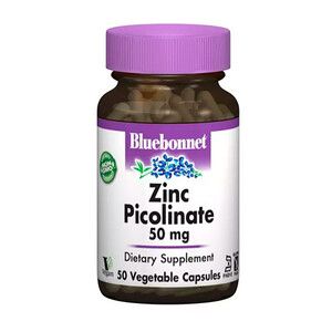 Цинк Піколінат 50 мг Bluebonnet Nutrition 50 гелевих капсул