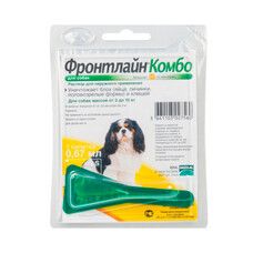 Фронтлайн Комбо Спот-он для собак 2-10 кг (S) 0,67 мл - Фото