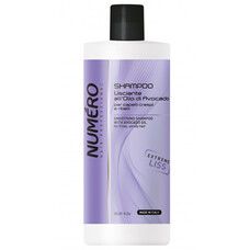 Разглаживающий шампунь для волос с маслом авокадо Brelil Numero 1 л - Фото
