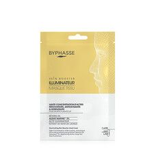 Тканинна маска-бустер для освітлення шкіри обличчя ТМ Біфас / Byphasse 18 мл - Фото