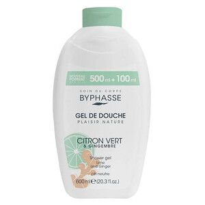 Крем-уход для душа лайм и имбирь ТМ Бифас/Byphasse 600 мл