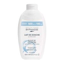 Крем-уход для душа ТМ Бифас/Byphasse Цветы хлопка 600 мл - Фото