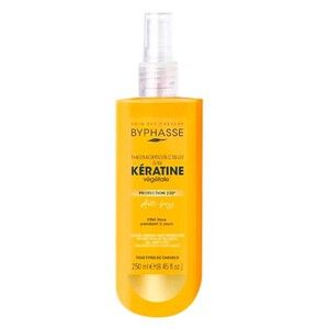 Термозащитный спрей для волос с растительным кератином анти-фриз эффект ТМ Бифас/Byphasse 250 мл