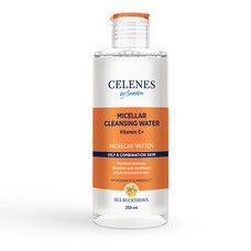 Мицеллярная вода с облепихой для жирной и комбинированной кожи Celenes 250 мл