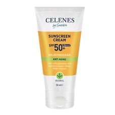 Сонцезахисний крем проти старіння SPF 50+ Celenes 50 мл