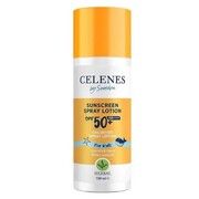Сонцезахисний спрей-лосьйон для дітей SPF50+ Celenes 150 мл - Фото