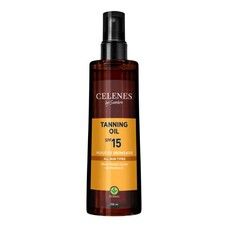 Масло для загара SPF15 Celenes 200 мл - Фото