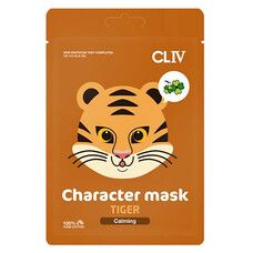 Заспокійлива тканинна маска Тигреня CLIV 20 мл - Фото