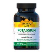 Potassium Калій 99 мг таблетки №250 ТМ Кантрі Лайф / Country Life - Фото