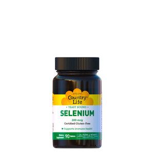 Антиоксидант Selenium (Селен) 200 мкг 90 таблеток ТМ Кантри Лайф / Country Life