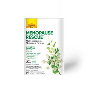 Вітаміни при менопаузі (Menopause Rescue) 60 вегетаріанських капсул ТМ Кантрі Лайф / Country Life