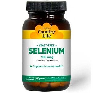 Selenium (Селен) 100 мкг 90 таблеток ТМ Кантри Лайф / Country Life