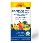 Вітамінно-мінеральний комплекс Real Food Organics для чоловіків 60 таблеток Кантрі Лайф/Country Life - Фото