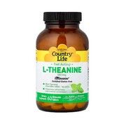 L-теанин 100 мг 60 жевательных таблеток ТМ Кантри Лайф / Country Life  - Фото