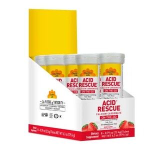 Acid Rescue Calcium Carbonate Berry Flavor On-The-Go 14 жевательных таблеток ТМ Кантри Лайф / Country Life Acid Rescue Calcium Carbonate Berry Flavor On-The-Go 14 жевательных таблеток ТМ Кантри Лайф / Country Life