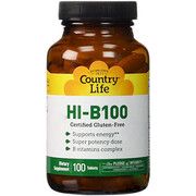 Витамины группы B Hi-B-100 Country Life таблетки №100  - Фото