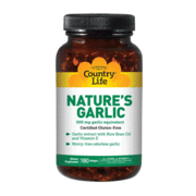 Natures Garlic (Натуральный чеснок) 180 капсул ТМ Кантри Лайф / Country Life - Фото
