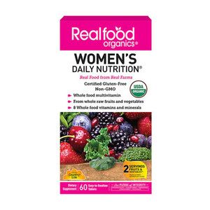 Женские витамины Real food organics Women's Country Life №60  