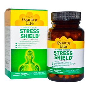Антистресс Stress Shield 60 капсул ТМ Кантри Лайф / Country Life